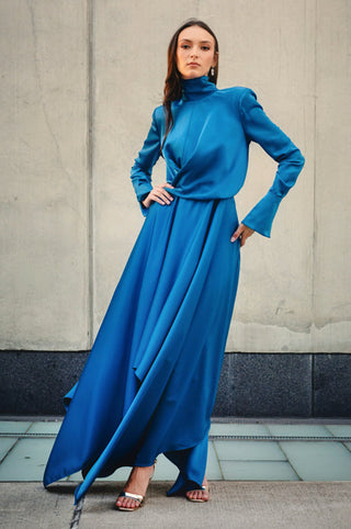 The Elle | Blouson Maxi Dress