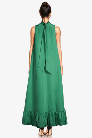 The Yolanda | Green High-Low Maxi Gown