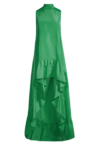 The Yolanda | Green High-Low Maxi Gown